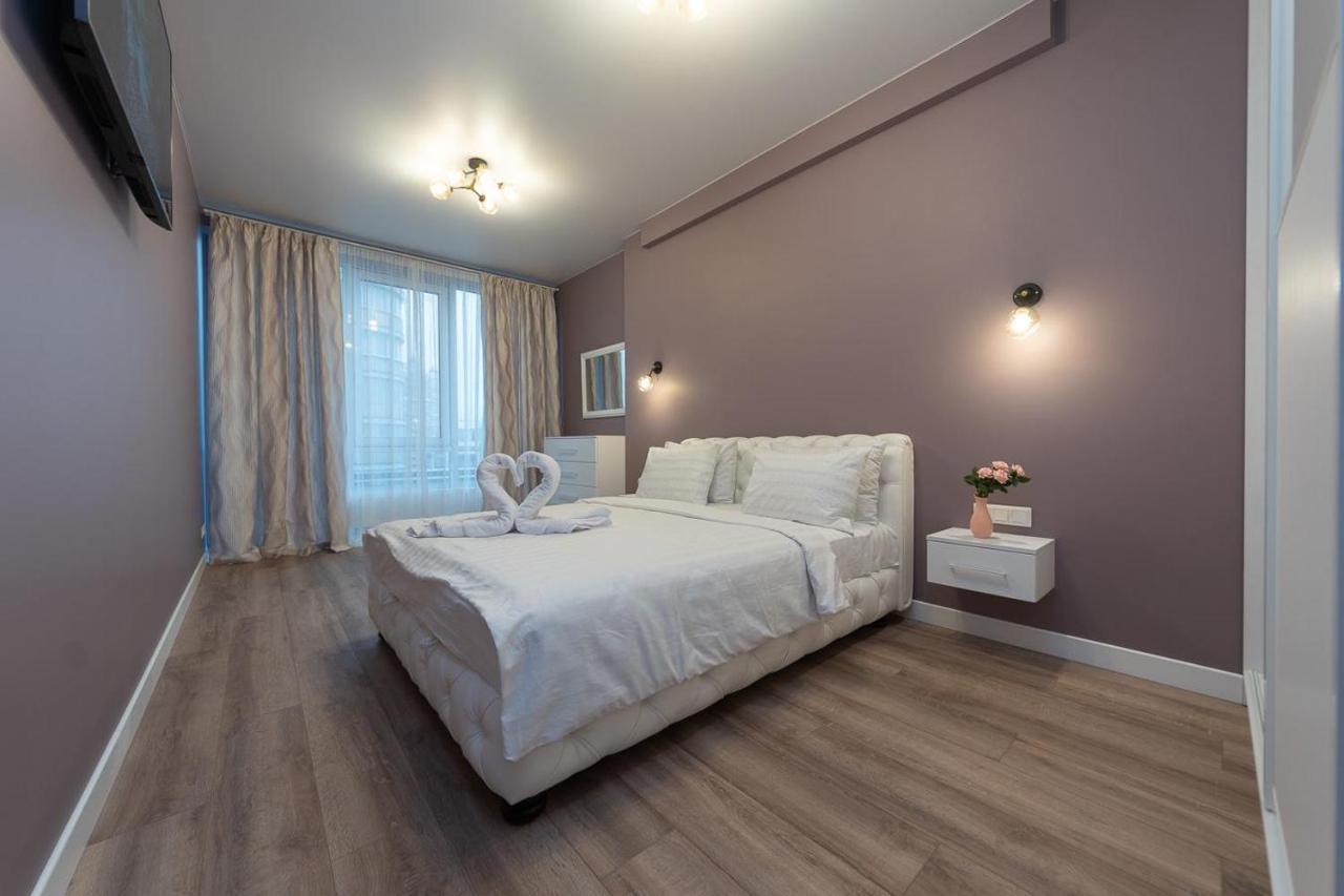 New Modern Apartments. Metro Minskaya เคียฟ ภายนอก รูปภาพ
