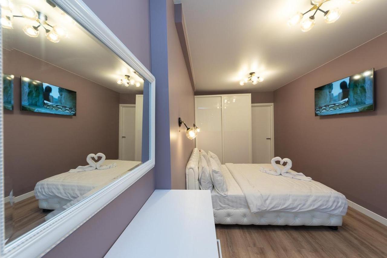 New Modern Apartments. Metro Minskaya เคียฟ ภายนอก รูปภาพ